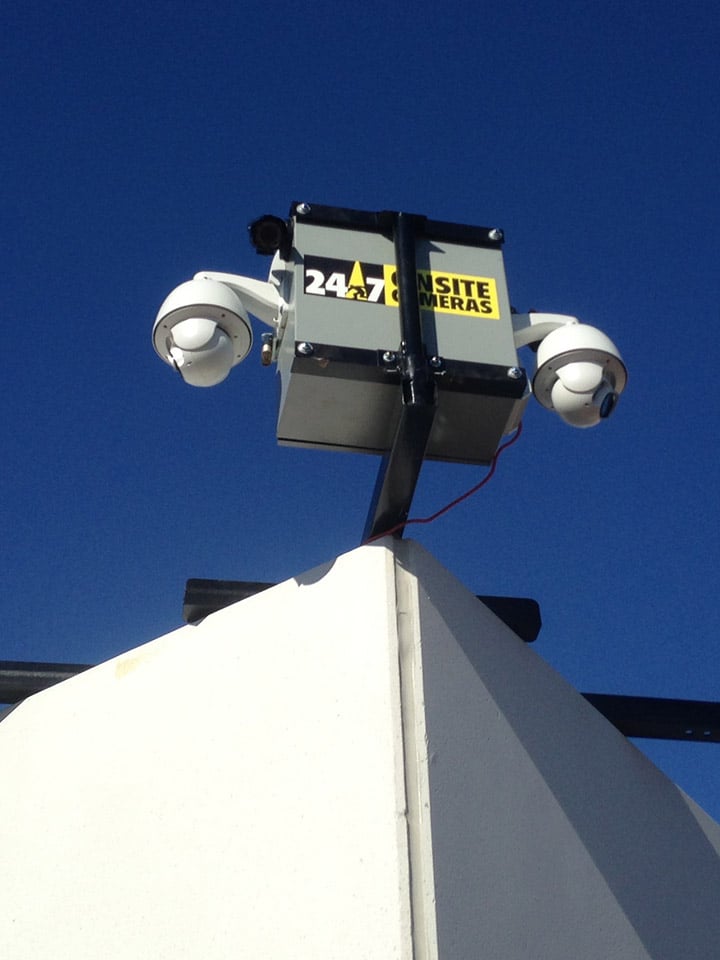 mobile construction site cameras